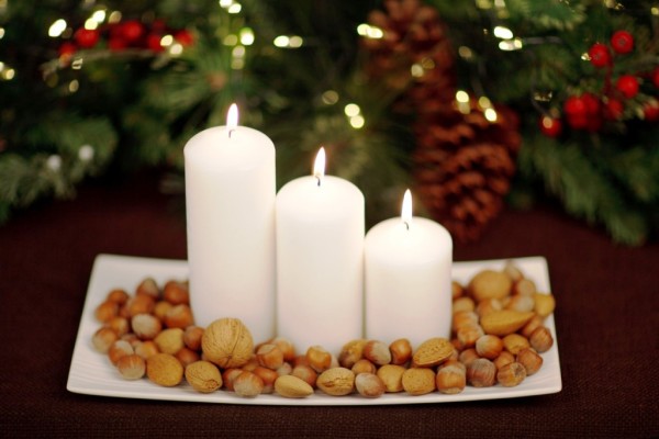 рождественские свечи