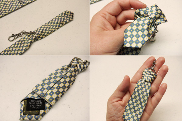 стильный брелок галстук