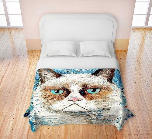 постельное белье с котом