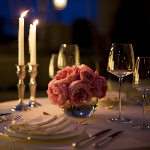 Романтический ужин в подарок мужчине
