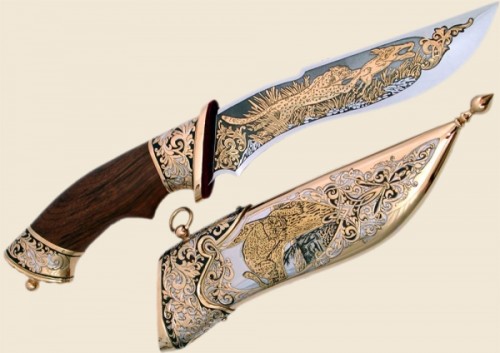 Сувенирный нож в подарок для мужчины