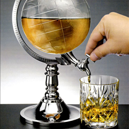 Глобус с виски в подарок